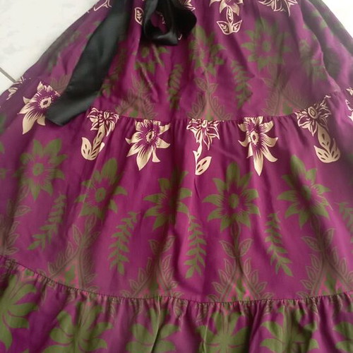 Boho dress H&M like new, green and purple, summer style