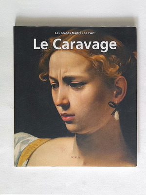 Le Caravage art book used, in French