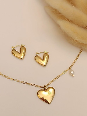 Steel Heart Set Htypos new, gold-colored
