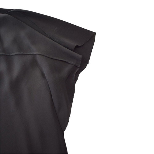 3.1 Phillip Lim Black Asymmetric Draped Sleeveless Blouse US 6 Medium