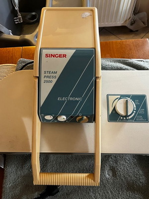 Singer ironing press used