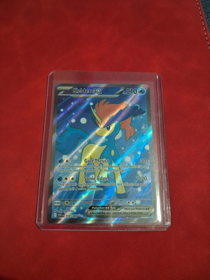 Keldeo EX Full Art Pokemon Card like new, White Flare 159/086