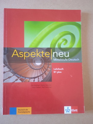 Aspekte neu B1+ Kursbuch used for German teacher