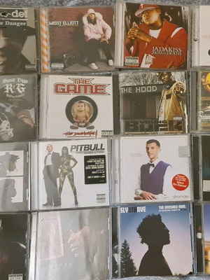 CD hip hop σαν καινούργιο, πακέτο 16