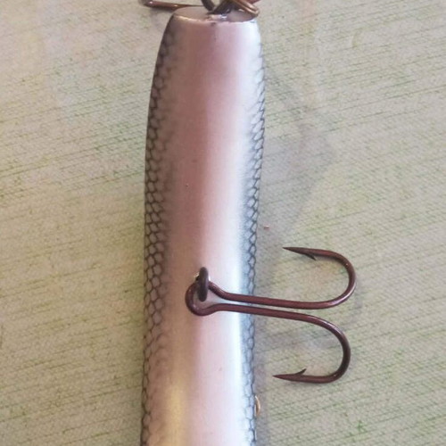 Helin Flatfish T55 Vintage Artificial Lure with Original Box & Leaflet