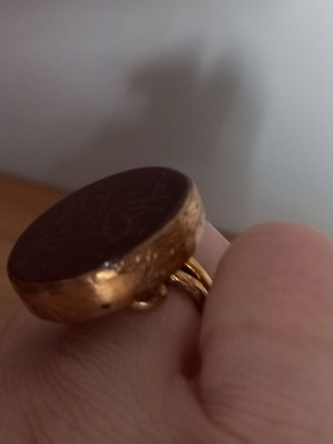 Ring used from Turkey, large and unique