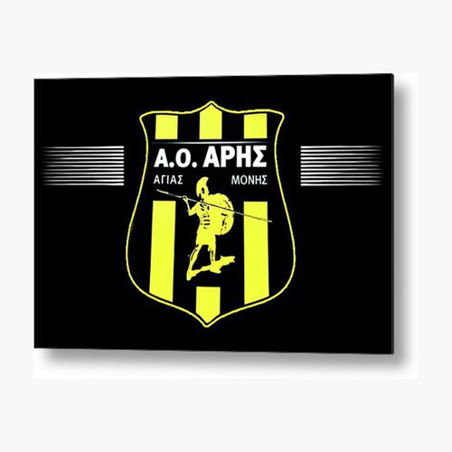 Ao Aris Agias Monis poster new, sports Trikala 30x20 cm