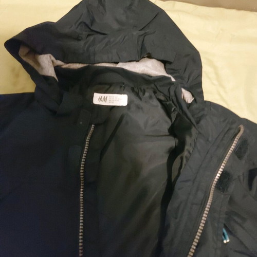 H&M Kids Blue Jacket like new, windproof, size 128 cm
