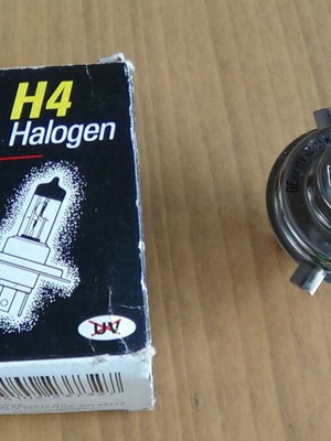 General Electric H4 halogen car bulb new