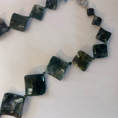 Petra Collection Glass Necklace like new, large, impressive