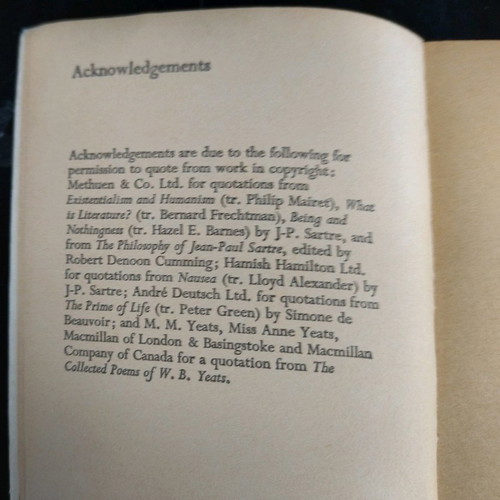 Sartre book used, Greek language