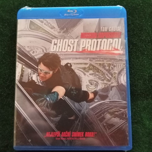 Mission Impossible Ghost Protocol Blu-Ray new with Greek subtitles