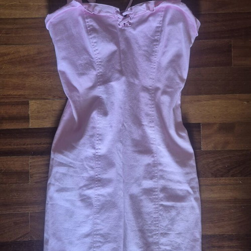 Benetton pink dress like new, size S