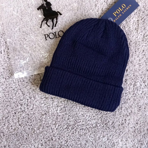 Beanie Ralph Lauren Blue New, One Size