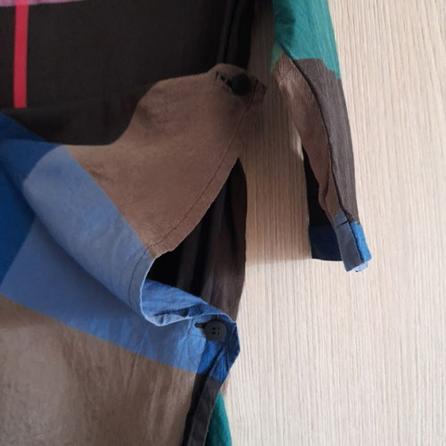 Issey Miyake summer dress size S used, colorful