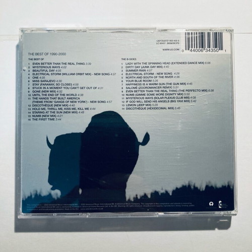 U2 The Best Of 1990 - 2000 2CD like new