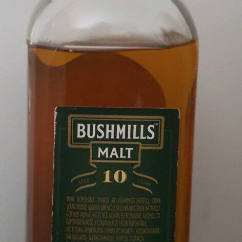 Bushmills Malt 10 Years Single Malt Irish Whiskey 1L new