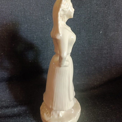 Vintage ceramic figurine "Kerkyraia" with traditional costume
