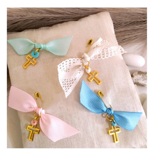 Handmade lapel martyrika new with ribbons and safety pin