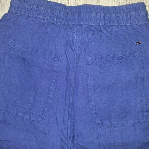 Tommy Hilfiger women's linen pants, size 32, blue