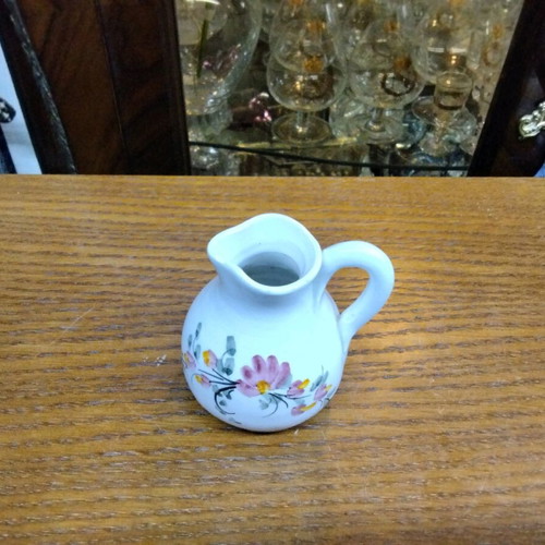 Decorative vase Edessa like new, white