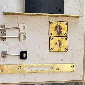 CISA Κλειδαριά ασφαλείας πρόσθετη τύπου χρηματοκιβωτίου | Χρυσό