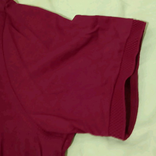 Polo shirt new, size S, loose fit, Cortefiel, red