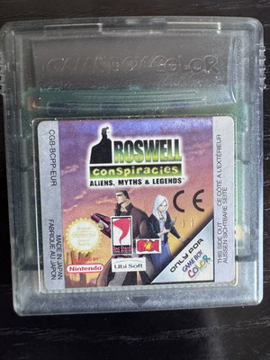 Roswell Conspiracies Gameboy Color game used