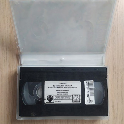 Скуби Ду Чудовището на Мексико VHS употребяван, дублиран