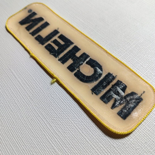 Michelin vintage 80s racing patch used