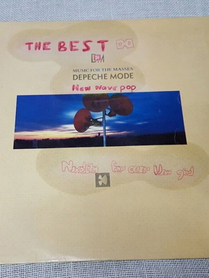 Depeche Mode Music For The Masses LP μεταχειρισμένο, Ελλάδα 1987