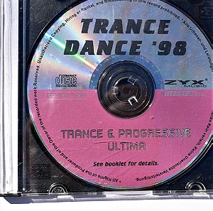 TRANCE DANCE 1998 - ZYX MUSIC CD