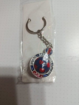 Barcelona double-sided keychain new