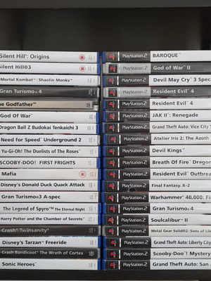 PS2 Games συλλογή σαν καινούργια