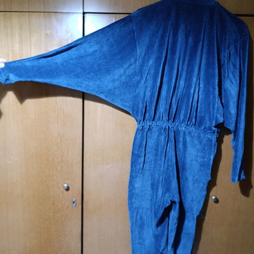 SugarFree one-piece blue jumpsuit like new, size S