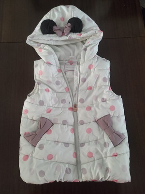 Orchestra sleeveless children's jacket used, size 10 years