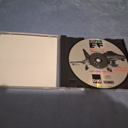 Super EF2000 flight simulator used with rare Greek manual
