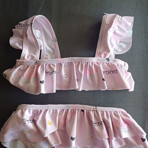 Girls' swimsuit Alouette size 98 cm like new, pink