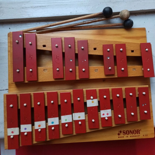 Metallophone used