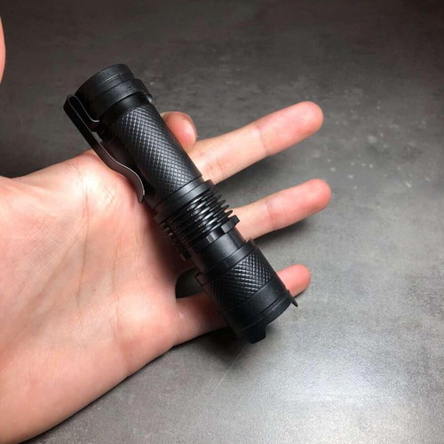 Pocket flashlight rechargeable with 4 modes excellent condition