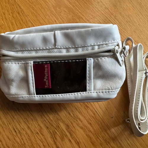 White camera design shoulder bag new