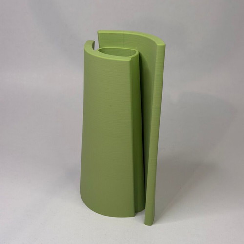3D Printed Vase "Strovilos" Large Minimal Design