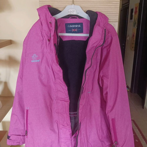 Admiral women's teen pink jacket used, size 14 (XS-S)