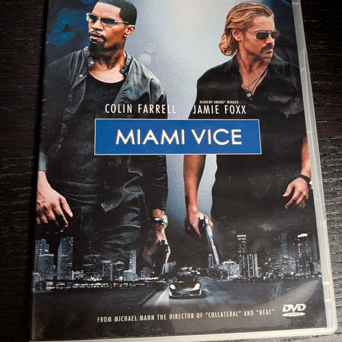 Miami Vice DVD new, drama action thriller with subtitles