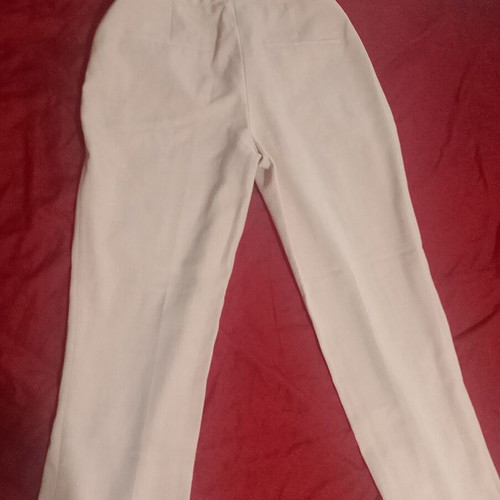 Zara pants like new, straight fit, beige and pink