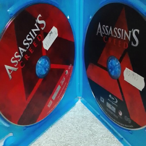 Assassin's Creed Blu-Ray with Greek subtitles and 3D movie