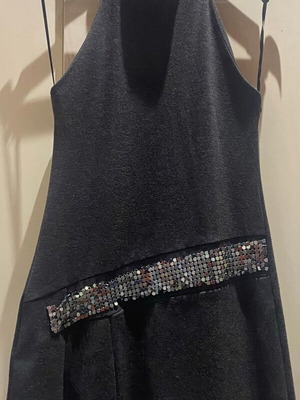Iso sleeveless dress gray S used