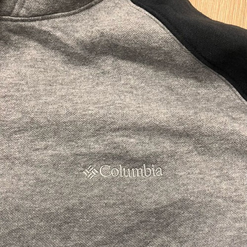 Columbia men's hoodie size XXL like new, black and gray
