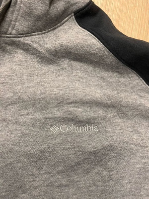 Columbia men's hoodie size XXL like new, black and gray
