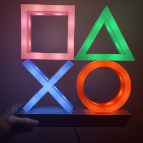 Paladone PlayStation lights icons like new
